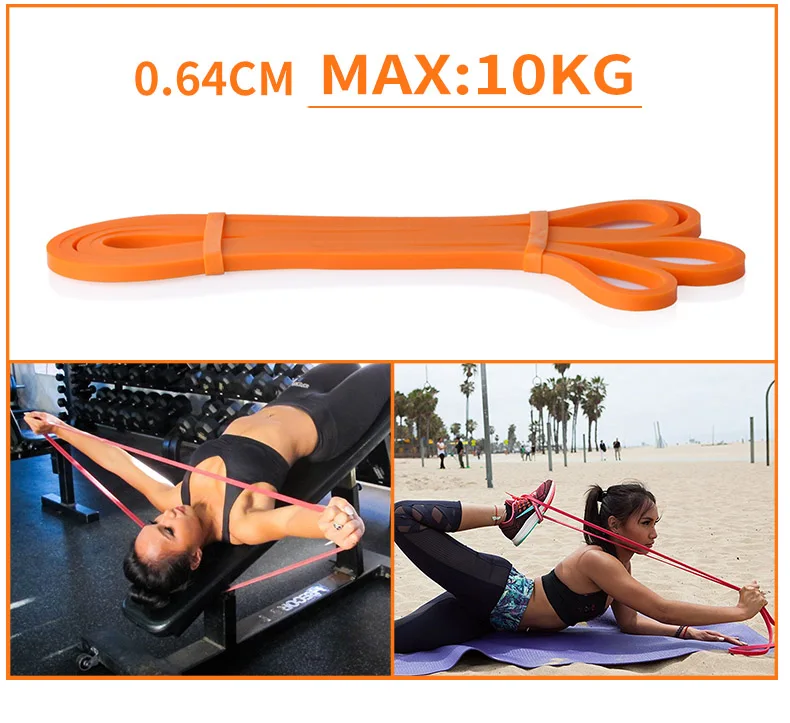Resistance Bands Elastic Loop 6-35lbs │ Gym Exercise Fitness Training by BodyRip 