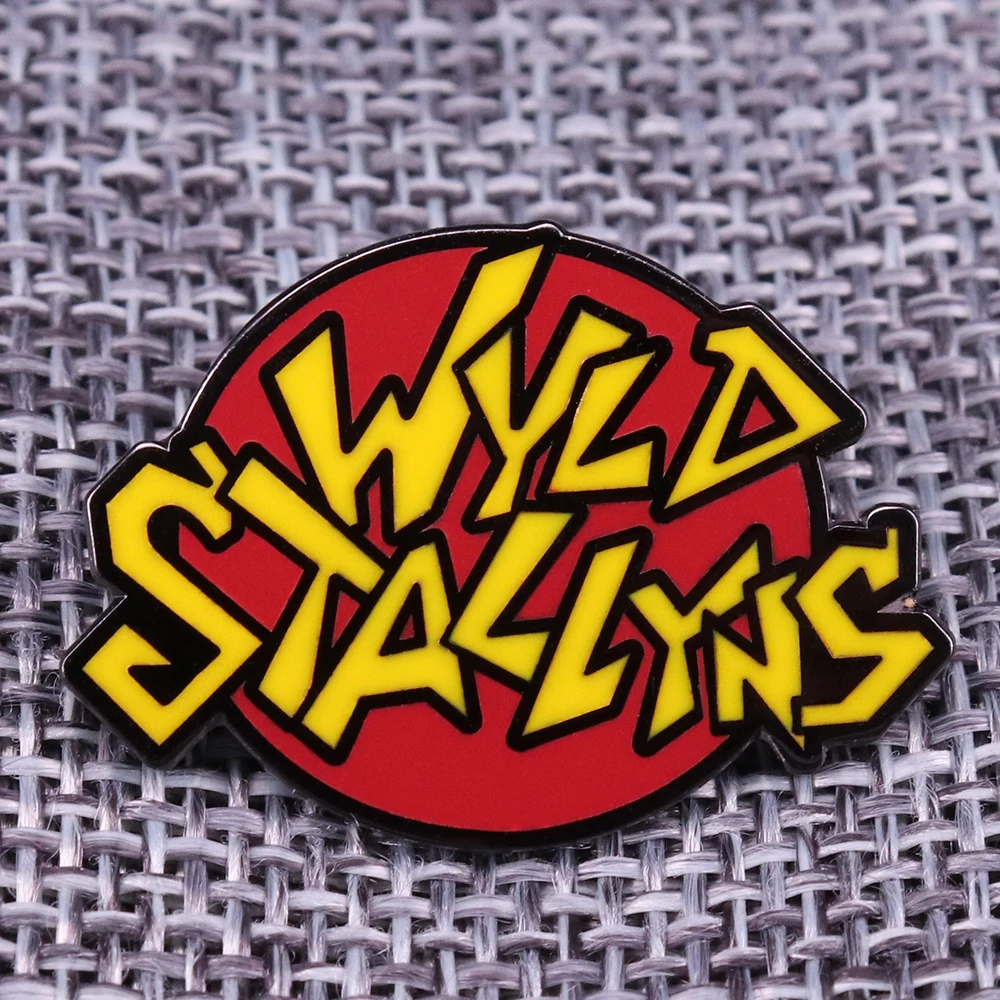 

Bill and Ted Wyld Stallyns Logo Enamel Pin Badge for men gift