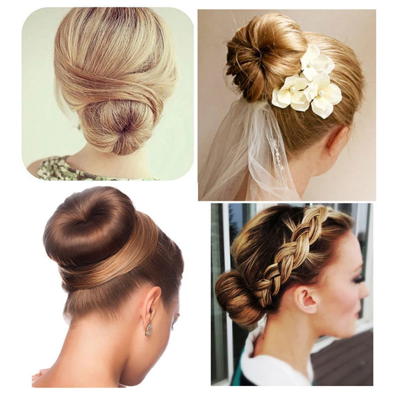 knot hair band Multi Style Hair Style Braiding Tools Magic Donut Bun Maker DIY Women Hair Accessories Twist Hair Clips Disk Hairpins Barrettes gold hair clips