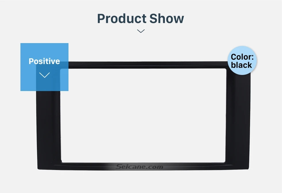 Product Show Double Din VW Volkswagen Touareg Transporter T5 Multivan Car Radio Fascia Surround CD Fitting Kit Install Frame Trim Panel 