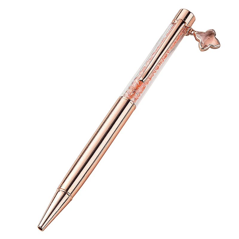 Ballpoint Pen Star Pendant Metal Ink 1.0mm Mini Cute pens gel Signature Pen Papelaria Stationery Office School Supplies