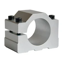 1 pcs cnc milling lathe machine spindle clamp motor bracket 65mm with 4 free screws 1 pcs cnc milling lathe machine spindle clamp motor bracket 65mm with 4 free screws