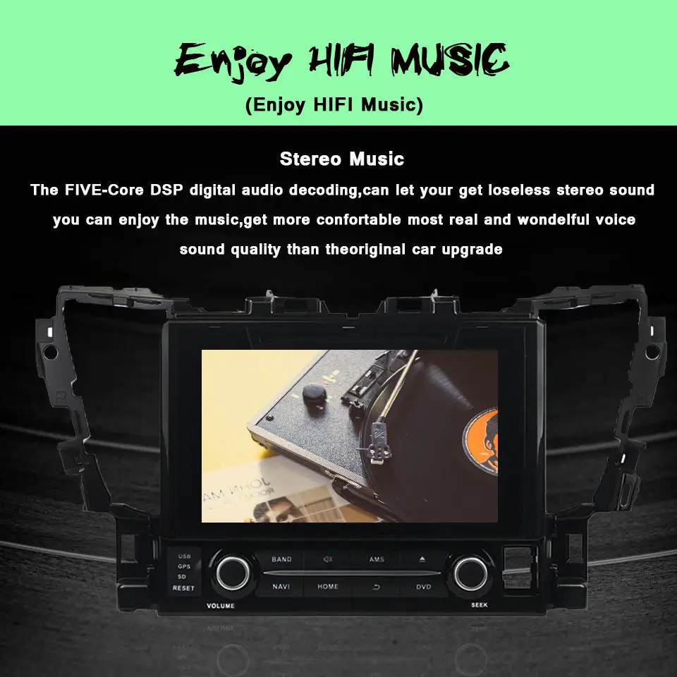 Best RAM 4GB ROM 64G Octa Core Android 9.0 Fit Toyota Alphard 2015 2016 2017 2018 2019 Car DVD Player Navigation GPS Radio 4