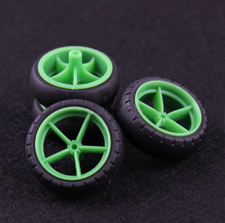 Колесные шины с 5 спицами 4 шт. большой диаметр для масштаба 1/32 Tamiya Mini 4WD Модель