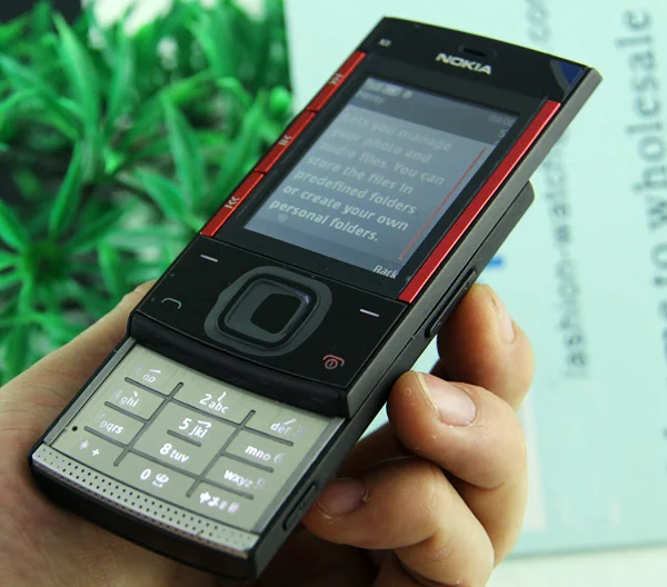 Восстановленный Оригинальный Мобильный телефон Nokia X3 разблокированный сотовый