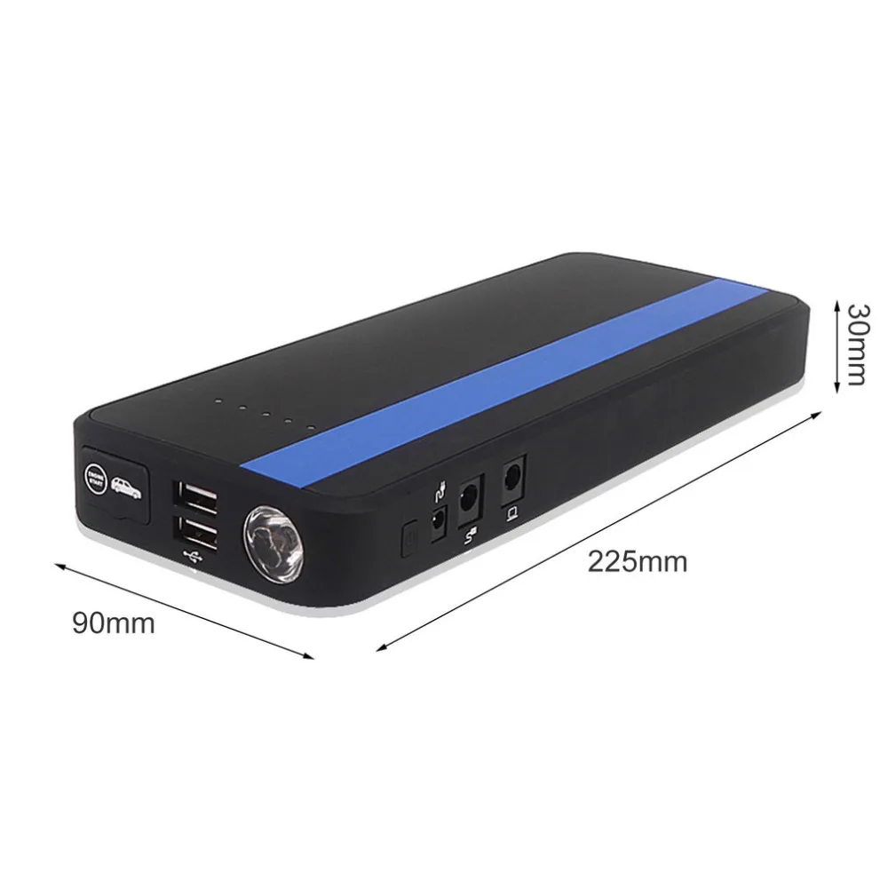 12V 30000mAh Dual USB Output Car Jump Starter Portable Car Charger Flash Light Battery Power Bank Emergency Power Supply Hot 12V 30000mAh Dual USB Output Car Jump Starter Portable Car Charger Flash Light Battery Power Bank Emergency Power Supply Hot