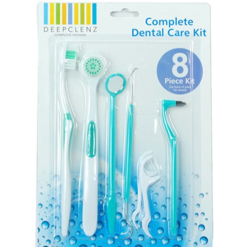 

Baby Like Dental Care Tooth Brush Kit Floss Stain Tongue Picks Teeth Denti clean for Smoker health