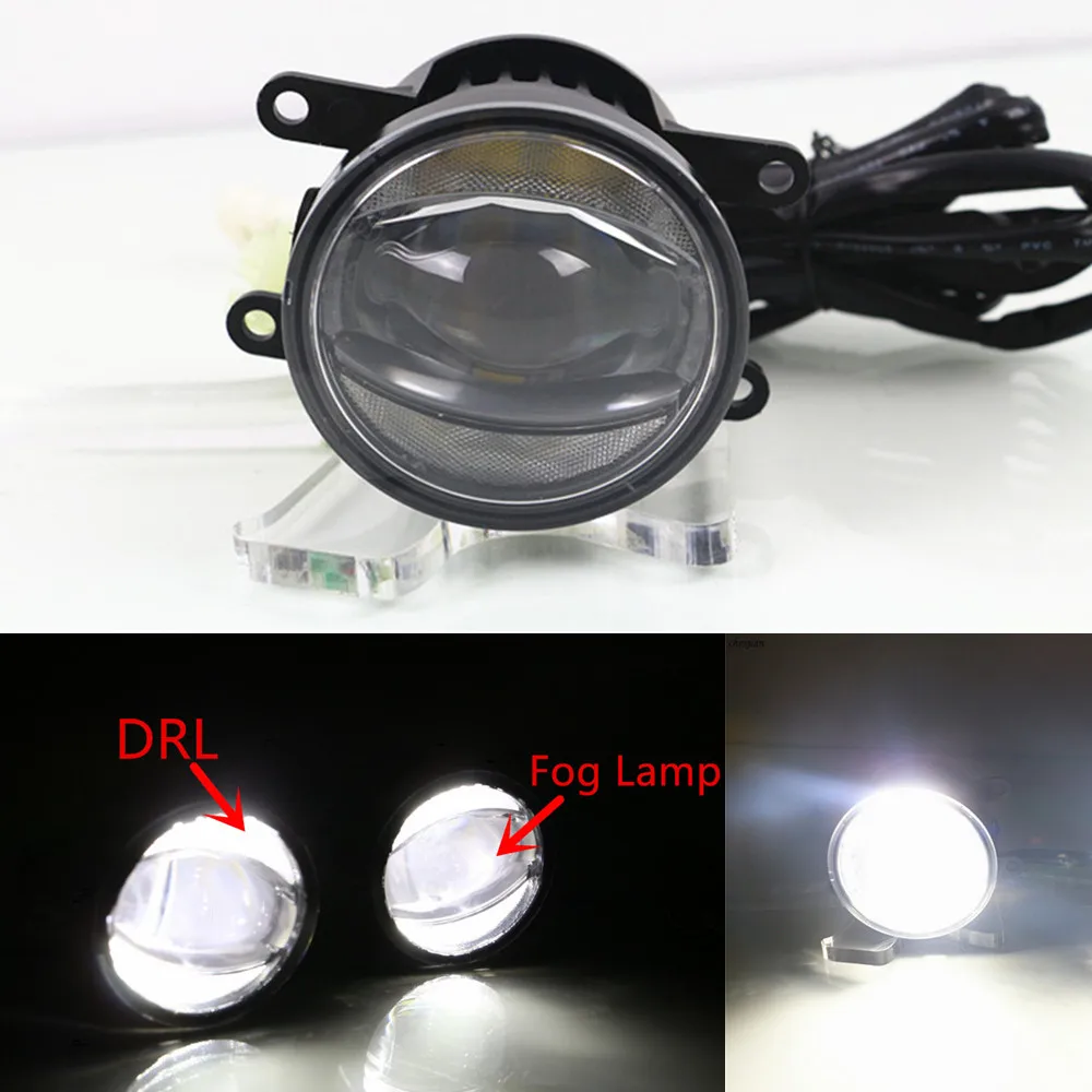 CSCSNL 2Pcs DRL Daytime Running Lights And Fog Lamp For Mazda BT50 86