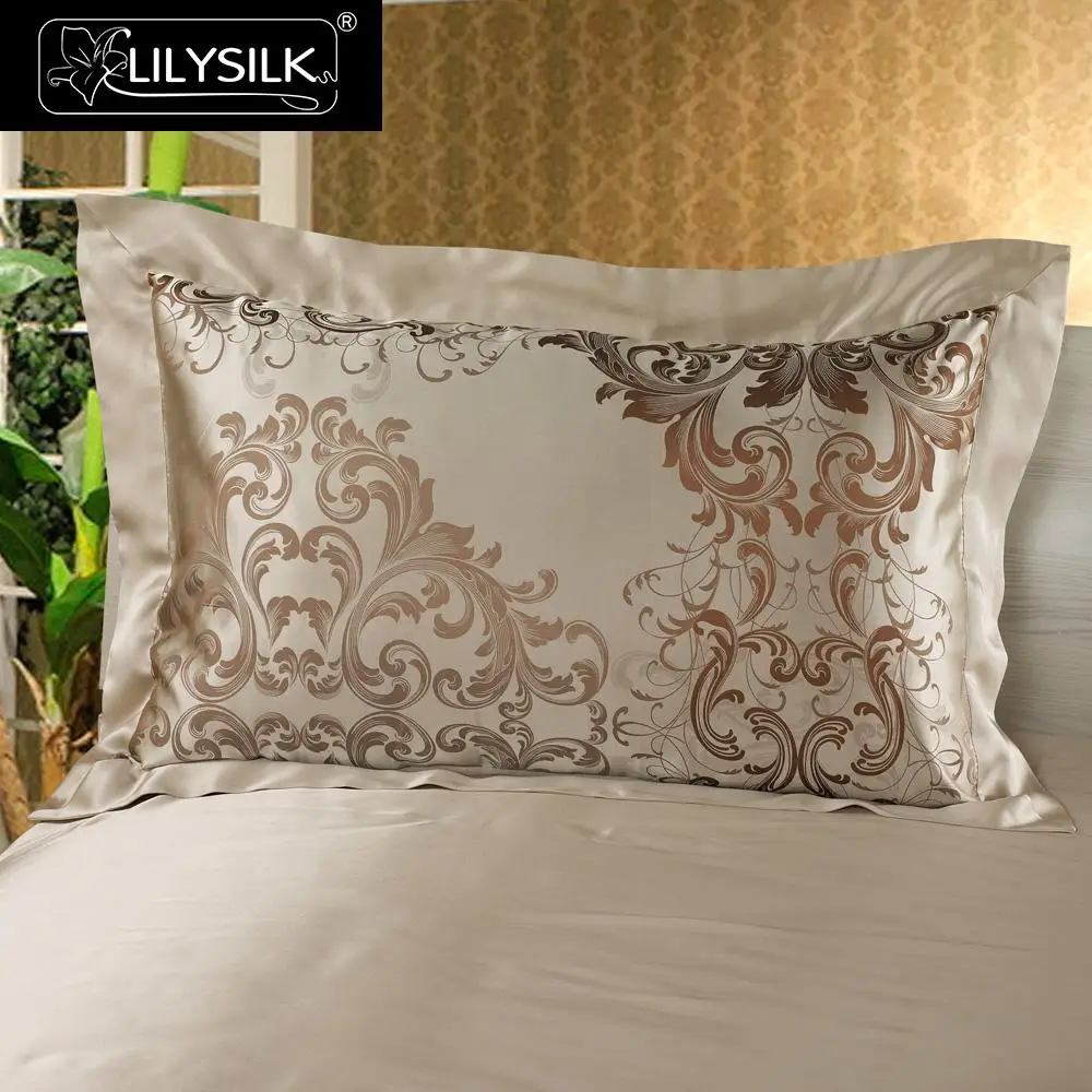 Lilysilk 100 Oxford Silk Pillowcase Alina 22 Momme Pure Mulberry Silk