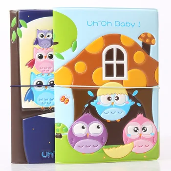 

Hot Overseas travel accessories passport cover, luggage accessories passport card-The owl