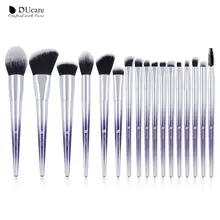 DUcare 17 PCS Makeup Brushes Set Foundation Powder Eyeshadow Eyebrow Brushes for Makeup Cosmetic Tool Kit : image DUcare 17 PCS Makeup Brushes Set Foundation Powder Eyeshadow Eyebrow Brushes for Makeup Cosmetic Tool Kit