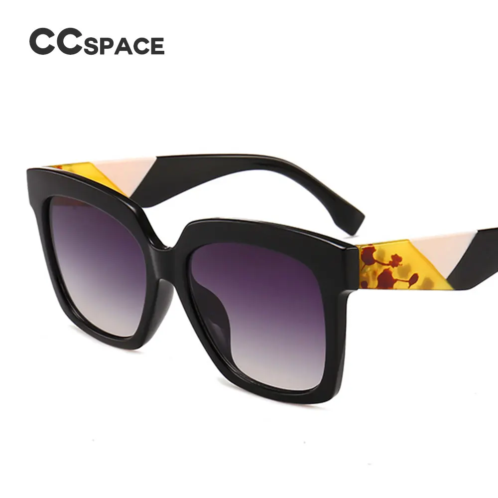 46025 роскошные квадратные солнцезащитные очки с Медузой для мужчин и женщин, трендовые стили CCSPACE, винтажные Брендовые очки, модные мужские и женские очки
