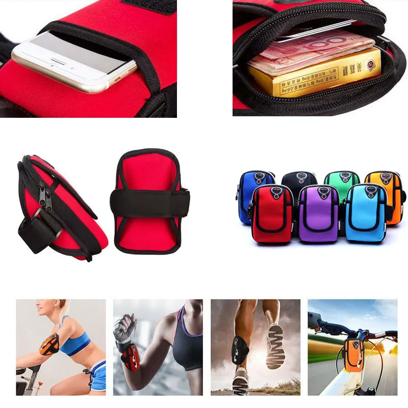 

Running Bag Arm Wrist Band Hand Sport Mobile Phone Case For Oneplus 5 Huawei Honor 8 P10/Lite Hand Accessory Waterproof Pouch
