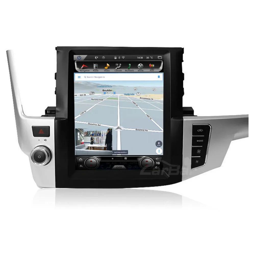 Best 12.1" Vertical Screen Tesla Style 1280*800 Android Car DVD Stereo GPS Navigation Radio Player for Toyota Highlander 2014-2016 4 Best 12.1" Vertical Screen Tesla Style 1280*800 Android Car DVD Stereo GPS Navigation Radio Player for Toyota Highlander 2014-2016 4