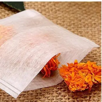 

Disposable Tea Bag Corn Fiber Homemade Bubble Tea Pouch DIY Flower Fruit Tea Packaging Halogen Filter Pack