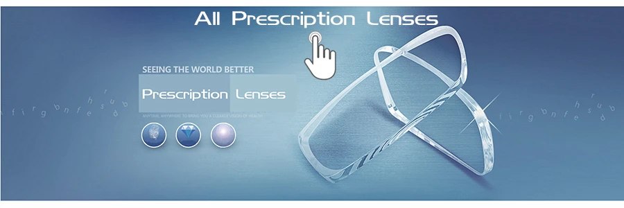 All prescription lenses