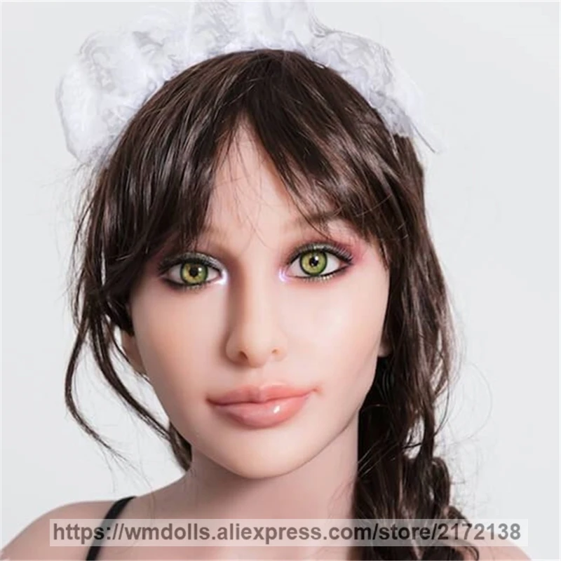 WMDOLL куклы для орального секса голова реалистичный сексуальный ангел взрослые