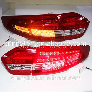 

For Renault Fluence LED Tail Light 2011-2013 Year Red White Color WH