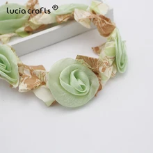 Ruban de dentelle élastique 6.5cm fait à la main, matériel de Patchwork, décoration de la maison, bricolage artisanat de couture 1 yard, U0106