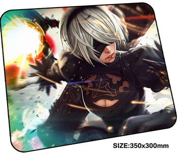 

NieR Automata mousepad gamer 350x300x3mm gaming mouse pad Aestheticism notebook pc accessories padmouse Cartoon ergonomic mat