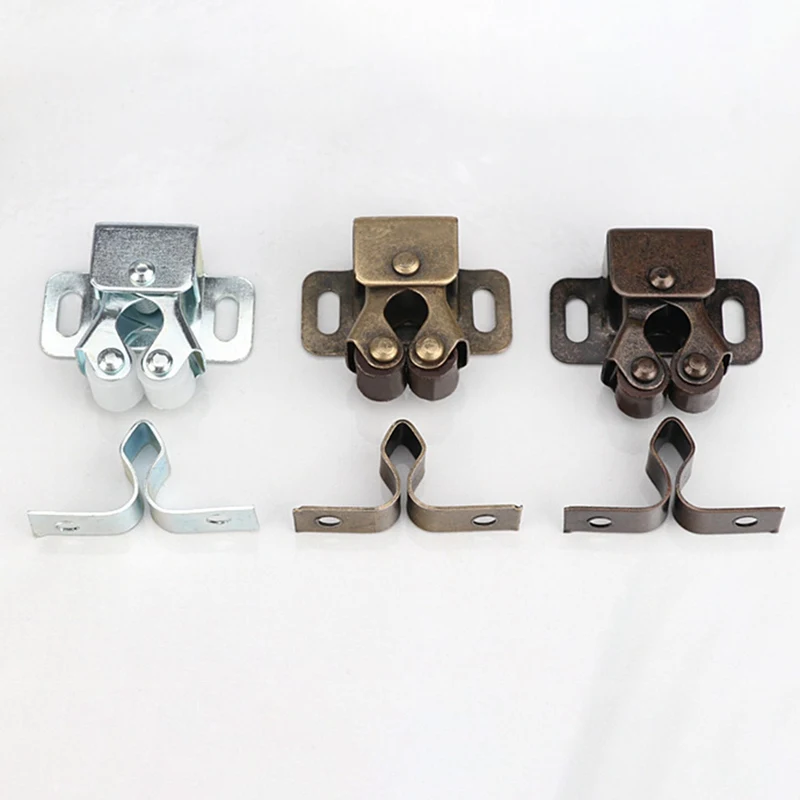 

Door Stop Closer Stoppers Damper Buffer Magnet Cabinet Catches With Screws For Wardrobe Hardware Furniture Fittings