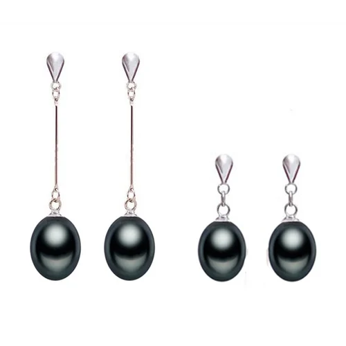 Natural Pearl Earrings For Women 925 Sterling Silver Jewelry Water Drop Pearl Earring Quality Wedding Gift pearl earrings drop earrings dome teardrop earrings