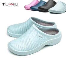 Doctor Nurse Surgical Shoes Hospital Medical Pharmacy Safety Work Shoes Clogs Female Women Comfortable Shoes Nursing Accessories slip on casual garden clogs waterproof crocus shoes women classic nursing clogs hospital women work medical sandals