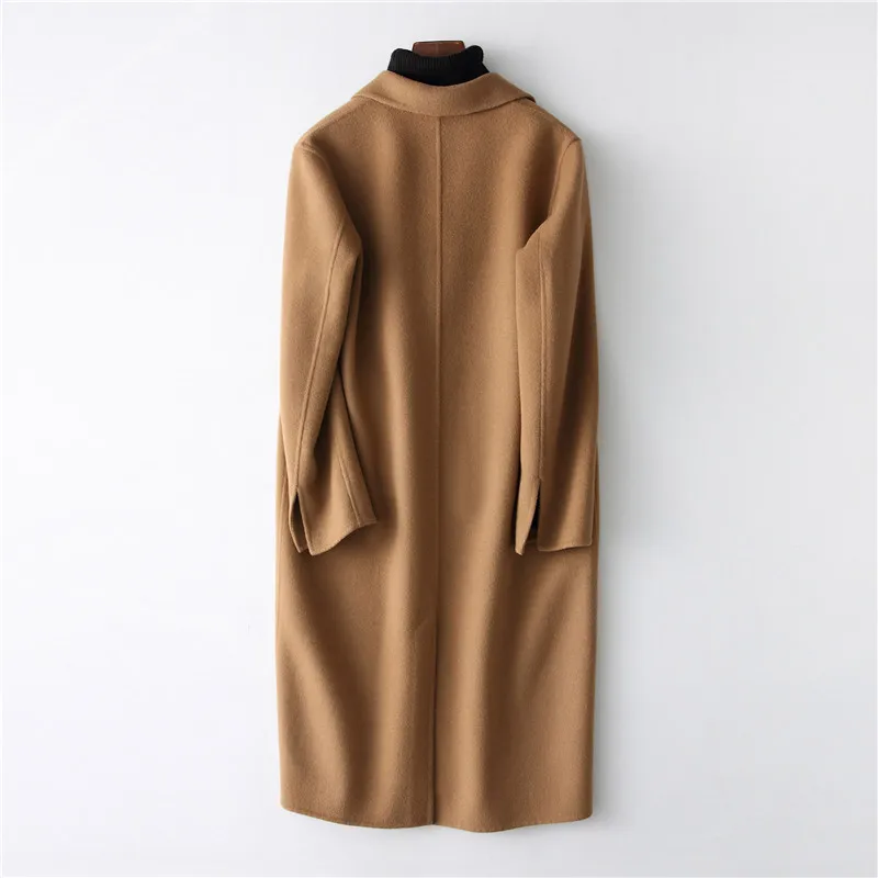 38052 2018 Maylooks Fourrure bleu Beige Manteau camel Mode Nouvelle De dAqxYqRa