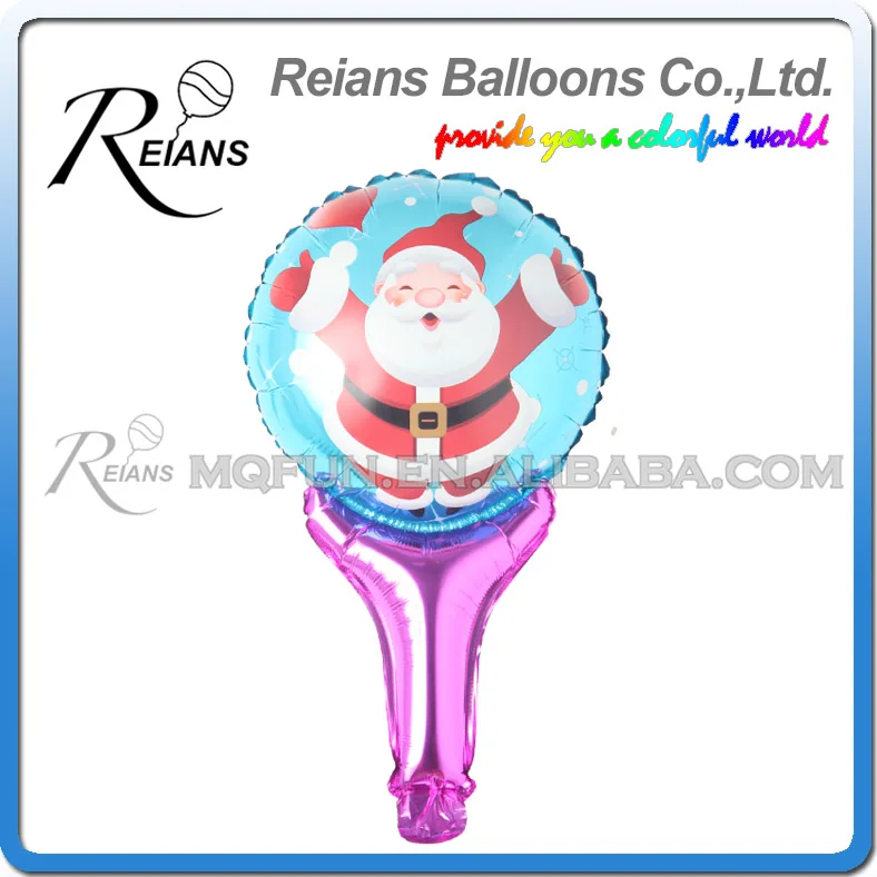 REIANS 51 см kawaii детские дети Рождество Санта Клаус рукоять Придерживайтесь партия