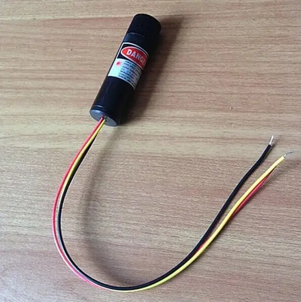 

TTL 30mw 450nm blue laser module with DC6V power adapter 1Hz-1000KHz 16x60mm