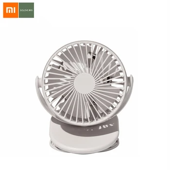

Xiaomi Mijia SOLOVE Clip Mini Fan Portable Rechargeable 2000mAh Air Conditioner Table Usb Fans 360 Degree Rotating Easy To Carry