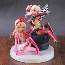 Fate/Kaleid Liner Prisma Illya Racing Illyasviel/Chloe сексуальная девушка ПВХ фигурка Коллекционная фигурка игрушка кукла