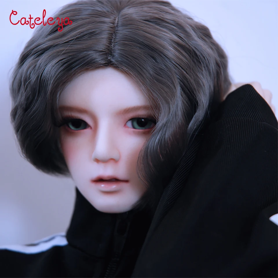 

Cateleya bjd wig 1/6 1/4 1/3 uncle sd doll giant baby boys and girls European style side micro volume short hair Doll Accessorie