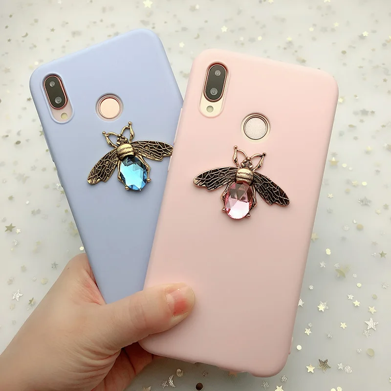 

3D Bee Candy Color Soft TPU Case For Huawei Mate 10 20 P20 P30 P10 Y6 Y5 Y9 Prime 2018 Honor 10 9 Lite 7C 7A Pro 8X 8C P Smart