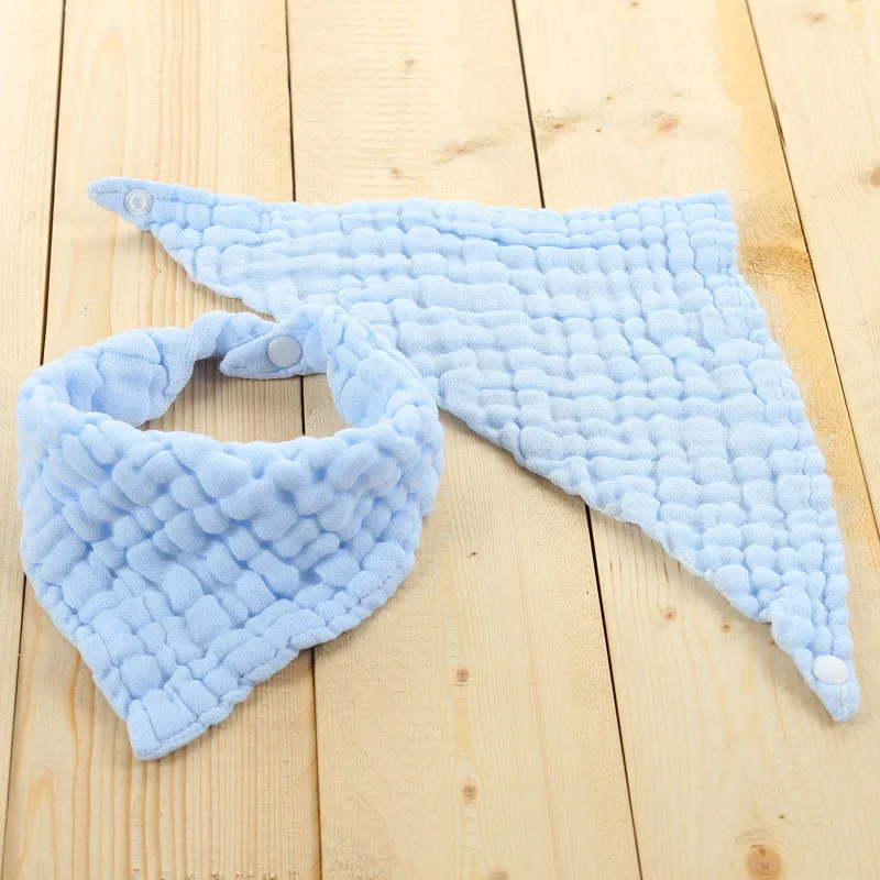 Newborn Cotton Bib For 6-layer Towel Gauze Muslin Washcloth Bib Baby Washcloth Pure Cotton Wshed Towel Infant Baby Stuff