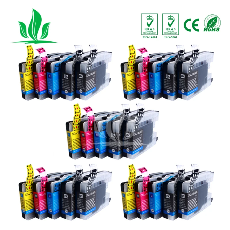 

25 X 1240XL Ink Cartridge Compatible for LC1240 LC12 LC40 LC71 LC73 LC75 LC400 LC1220 For Brother MFC-J6910CDW printer 3