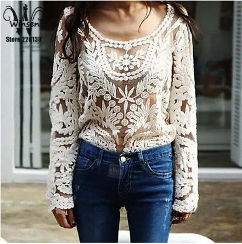 M 4XL Dress renda Ladies clothing Semi Sexy Long Sleeve Cheap clothes