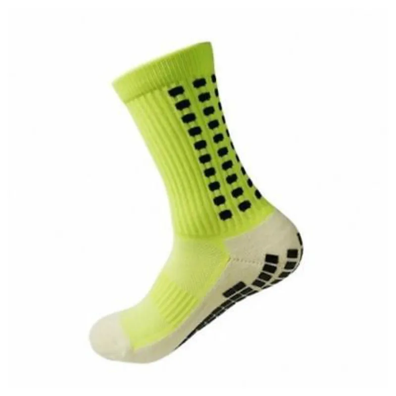 Новинка Горячие велосипедные носки Новые мужские и женские велосипедные носки дышащие баскетбольные беговые футбольные носки - Цвет: Зеленый