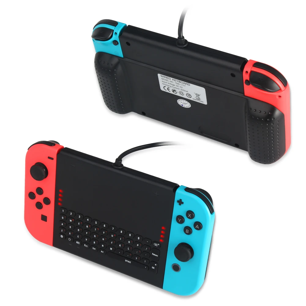 Удобно и быстро игровая клавиатура для консоли nintendo Switch Host Joy-Con игровая клавиатура