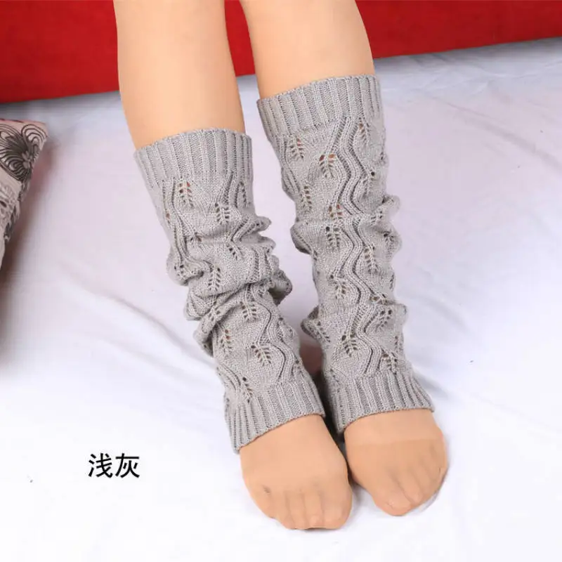 Gaiters Leg Warmers Calentadores Piernas Mujer Woman Socks Beenwarmers  Legwarmers Scaldamuscoli Polainas Para As Mulheres Hollow