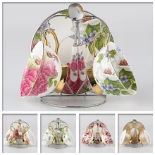 Wählen Britischen Royal Bone China Kaffeetassen Liebhaber Paar Tassen keramik Tee-Tasse und Untertasse Set Erweiterte Porzellan Becher Für geschenk