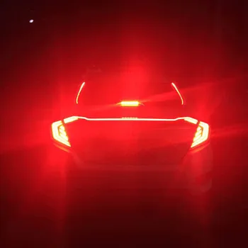

1617 For Honda Civic X10 Trunk LIGHT& tail lamp refit rear all amp red & black model with signal reversing brake Car Styling