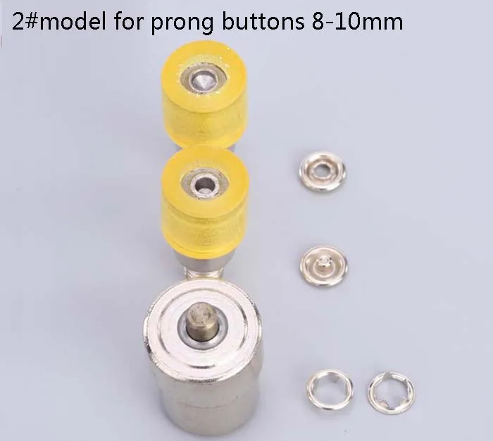 

Hand press button machine mode die for prong/snap stud rivet button 8-10mm/633/831/201/203 clothes DIY tool Wh
