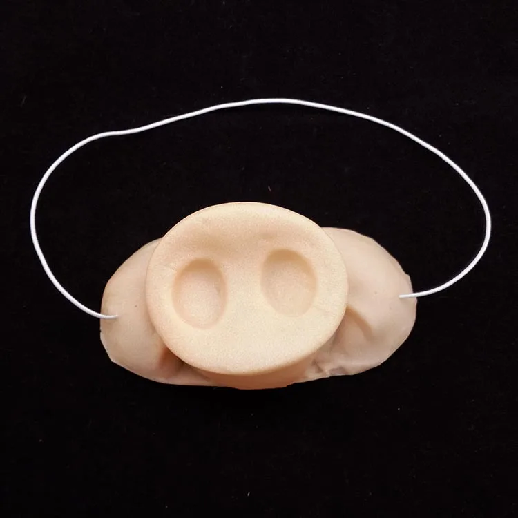 CUTE CREATURES LATEX PIG NOSE MASK HALLOWEEN COSTUME ACCESSORY High