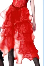 Профессиональная юбка для латинских танцев коррида танец плащ для выступлений Торт Фартук Юбка треугольной формы танцевальные костюмы фламенко - Цвет: as photo