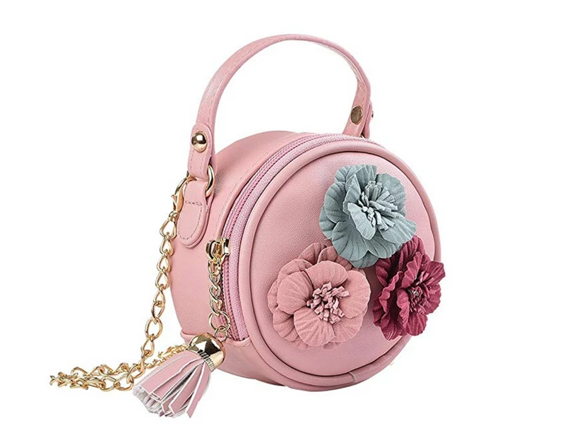 Cute Animal Face Small Size Little Girl Crossbody Shoulder Bag PU Faux