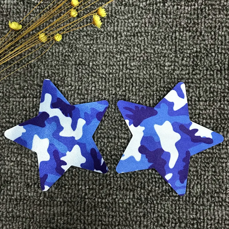 

10 pairs (20 Pcs) /lot Heart and stars shape Breast Pasties Nipple Covers soft Sexy experience