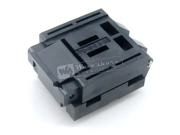 QFP48 TQFP48 LQFP48 PQFP48 FPQ 48 0.5 06 QFP IC тестовый ожога гнезда 0 5 мм шаг|pitch| |