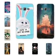 For Samsung Galaxy Grand Prime Cover Soft TPU For Samsung Grand Prime G530 G5308W Case Cat Pattern For Samsung Grand Prime Shell