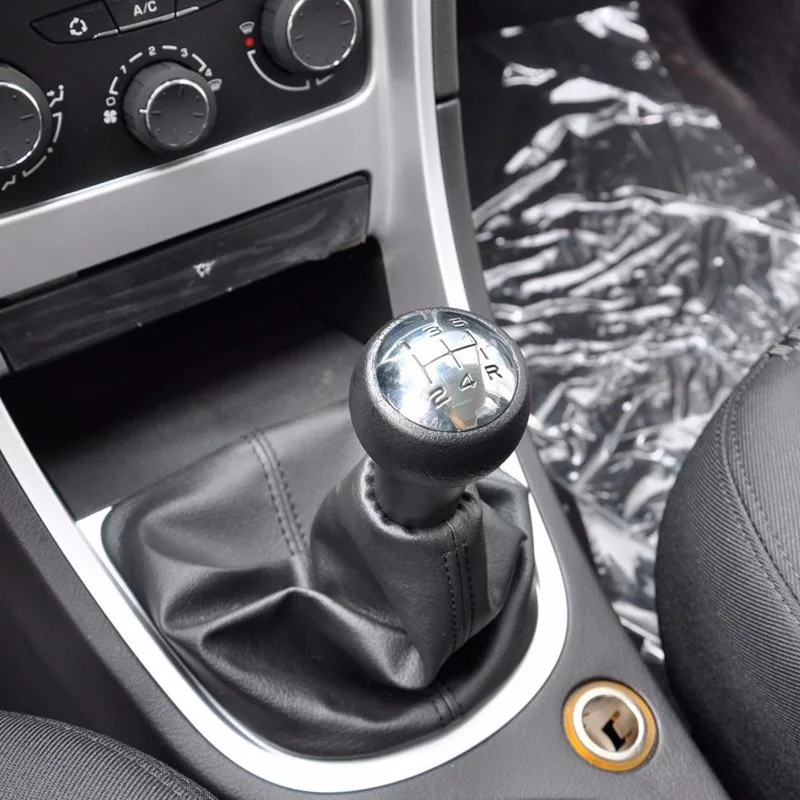 Gear Shift Knob PU Leather Gaiter Boot Cover Case For Peugeot 106 206 306 307 308 309 405 406 407 508 605 607 806 807 C2 C5